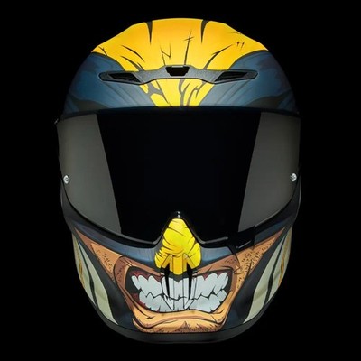 Motorradhelm Ruroc Marvel Wolverine L