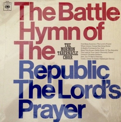 Mormon Tabernacle Choir - The Battle Hymn Of The Republic/The Lord's Prayer (LP)