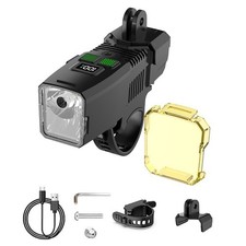 USB Rechargeable Super Bright Bicycle Front Headlight LED Bike Light Waterproof