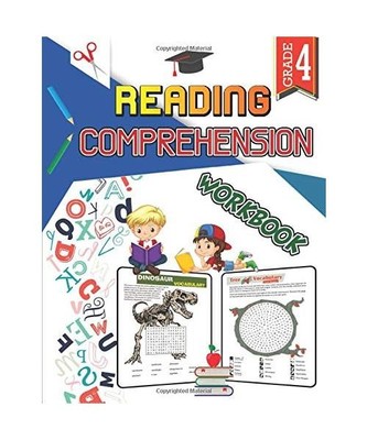 Reading Comprehension Workbook - Grade 4: Activity Book for Classroom and Home, 