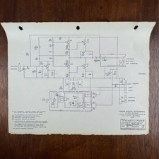 VINTAGE FENDER DELUXE REVERB AMPLIFIER SCHEMATICS