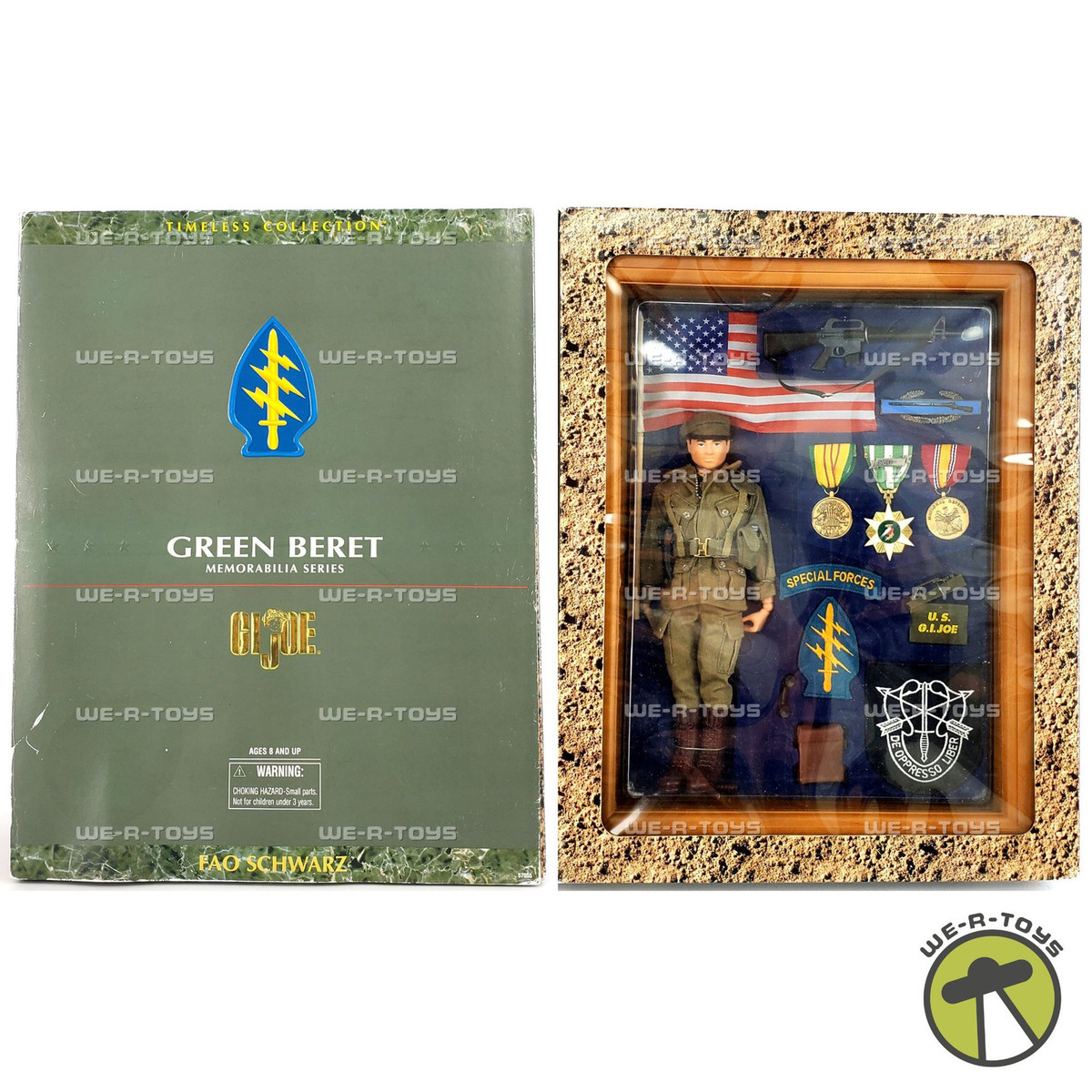 G.I. Joe Timeless Collection FAO Schwarz Green Beret G.I. Joe Timeless Collection FAO Schwarz Green Beret