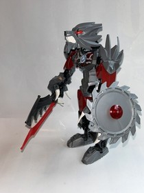 Retired Lego Legends Of Chima Chi Worriz Grey Wolf Warrior (70204) Figure