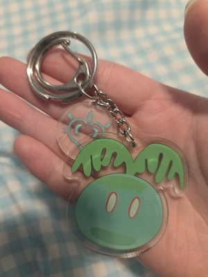 Genshin Impact Dendro Slime Arcylic Keyring