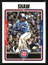 2025 Topps Archives Matt Shaw Rookie #263 RC Chicago Cubs