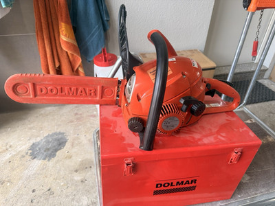 DOLMAR PS-4 Benzin-Kettensäge rot mit Koffer 2010614613 980.115.029