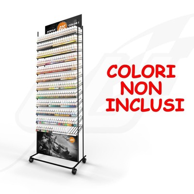 [DE] AK INTERACTIVE Acrylic 3rd Generation Rack - VUOTO - AKIAK11000-VUOTO