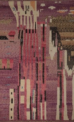 Bringing Urban Elegance Abstract Moroccan Rug Palace Size Handmade Carpet 12x18