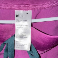 FIGS Scrub Pants Purple Women  s W225W2016P Polyester Rayon Spandex: size M/P