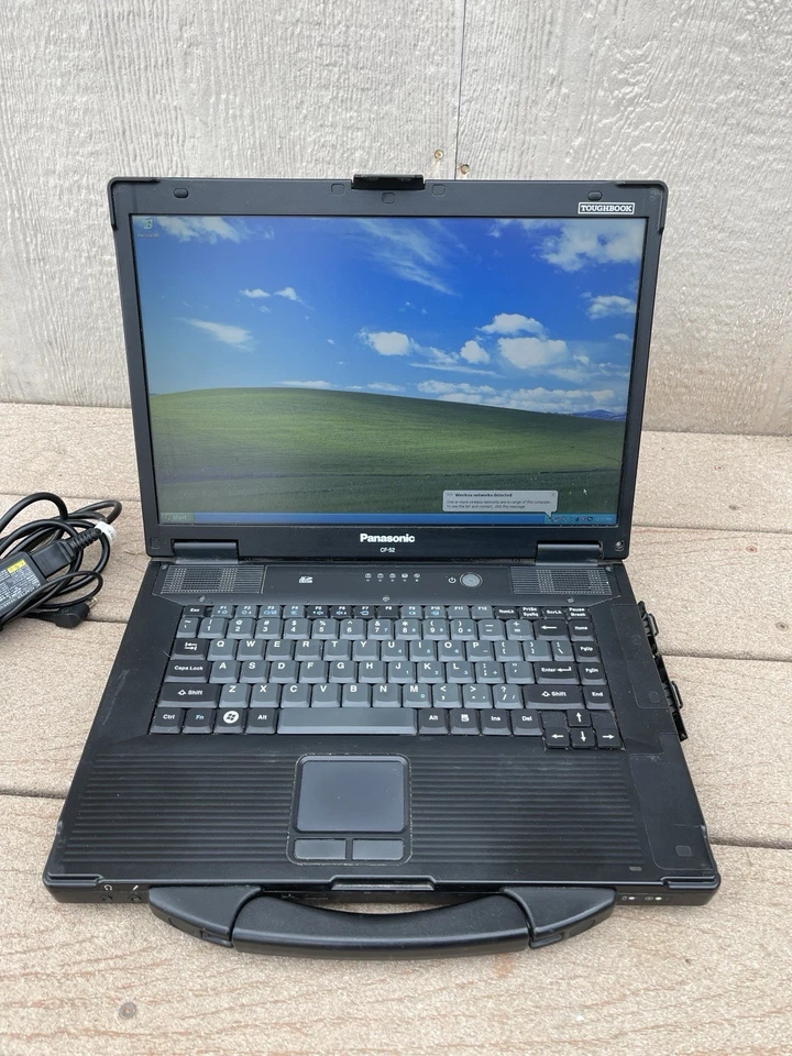 Portátil Panasonic ToughBook CF-52 Win XP + 7 ARRANQUE DUAL rs-232 DVD Core i5 120 SSD Foto 2 de 4