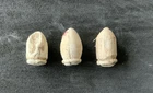 LOT OF 3 FIRED CIVIL WAR BULLETS .34 - .39 Caliber