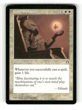Contemplation Uncommon Stronghold Magic: The Gathering Near Mint