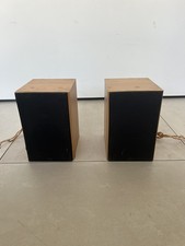 Gale Gold Monitor Bookshelf Speakers Pair 2.0 Wired Wood Brown/Black
