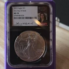 U.S. Mint Silver Eagle 2023 $1 NGC MS70 1 oz .999 Cabral And FDOI