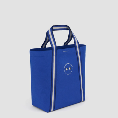 Anya Hindmarch The Universal Bag BOOTS Tote Shopper Blue BNWT NEW