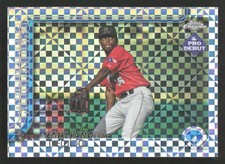 2025 Topps Pro Debut Emiliano Teodo Chrome X-Fractor #PDC-95 Card