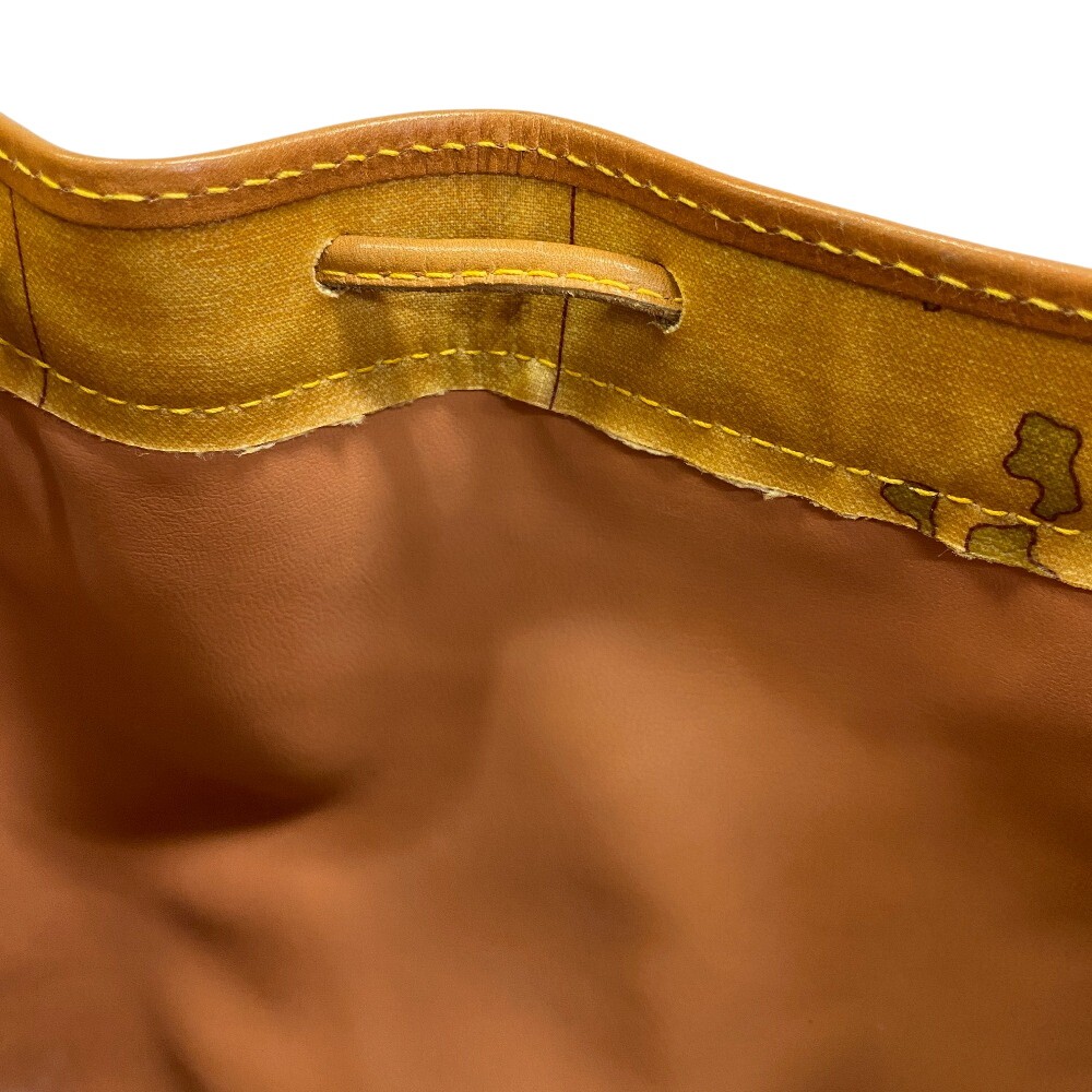 Prima Classe Drawstring Bag, Map Pattern PVC Shou… - image 10