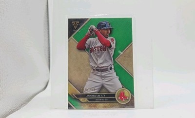 2017 Topps Triple Threads - Mookie Betts #7 Emerald /250