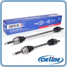 Front Left & Right CV Axle Assembly for 12-17 Hyundai Accent 1.6L Manual Trans