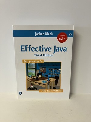 Effective Java 3rd Edition by Joshua Bloch (2018, Trade Paperback) EXCELLENT