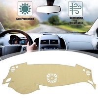 Beigepolyester Dashboard-Cover Rutschfest Uv-Schutz FüR Nissan Altima 2013-18