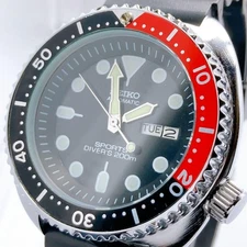 597 SEIKO Seiko Sports Divers Round Day-Date Watch
