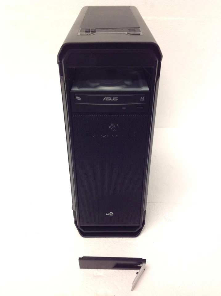 AERO COOL Tower Computer Gaming Case Only, Black, WORKING FREE SHIPPING - Image 3 of 4