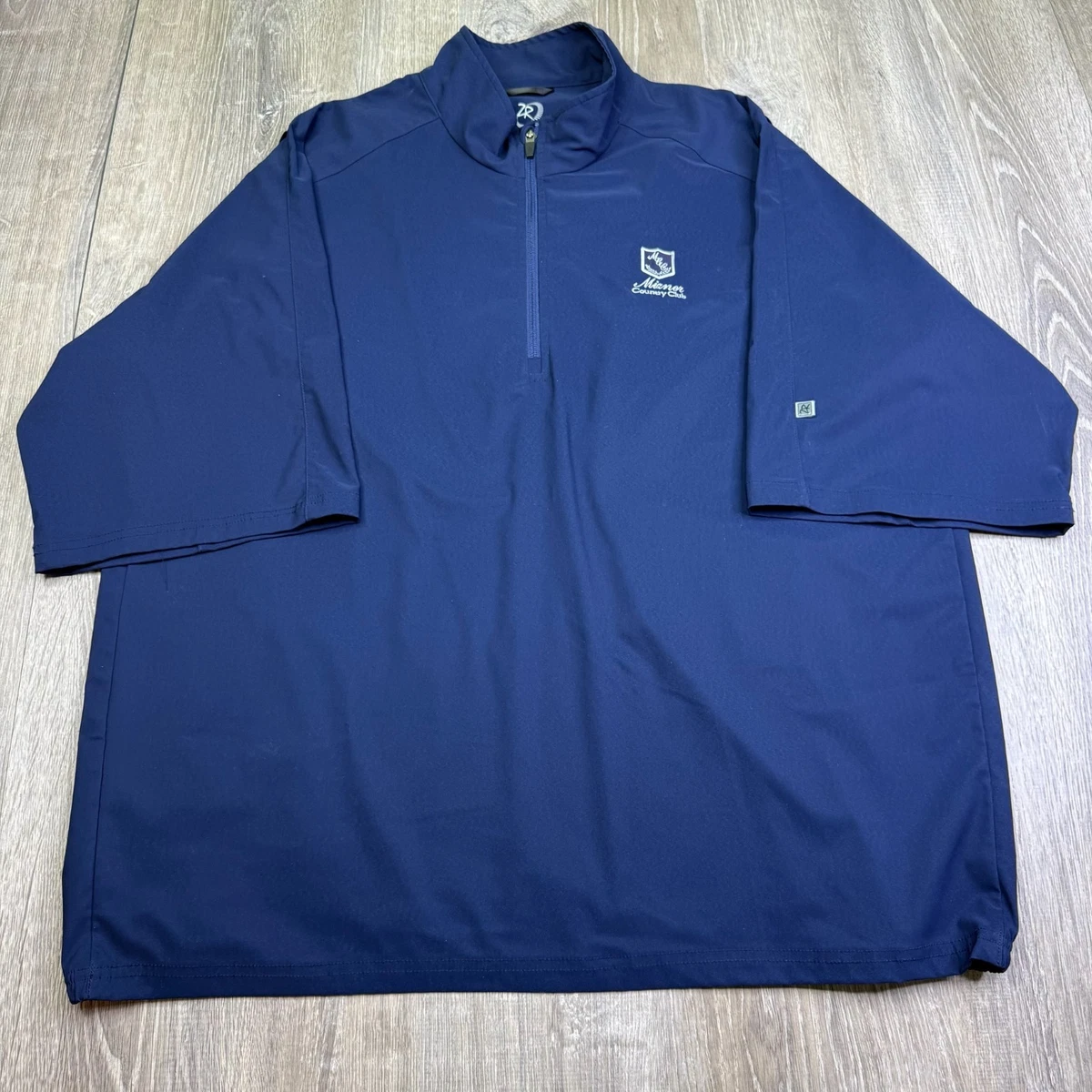 Veste Masters Zero Restriction Homme Bleu Moyen Tour Series Golf Coupe-vent