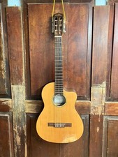 Cordoba La Playa Frankenreiter Electric Cutaway Steel String Travel Guitar W/Bag