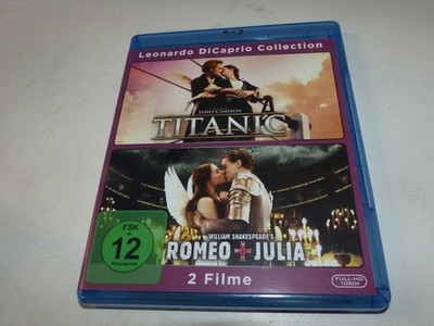 Blu-Ray   Leonardo Di Caprio Collection - Titanic - Romeo & Julia