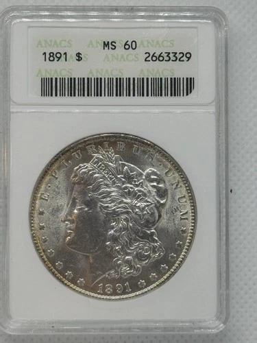 1891 Morgan MS60 ANACS OH Soapbox!