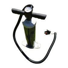 Maypole Hand Pump with Pressure Gauge & Adaptors for Air Awnings and Inflatables