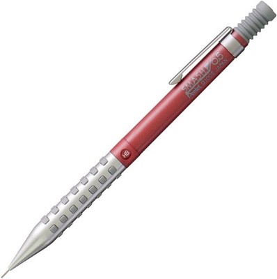 Pentel Smash Q1005-13A Metal Red 0.5mm Mechanical Pencil Japan