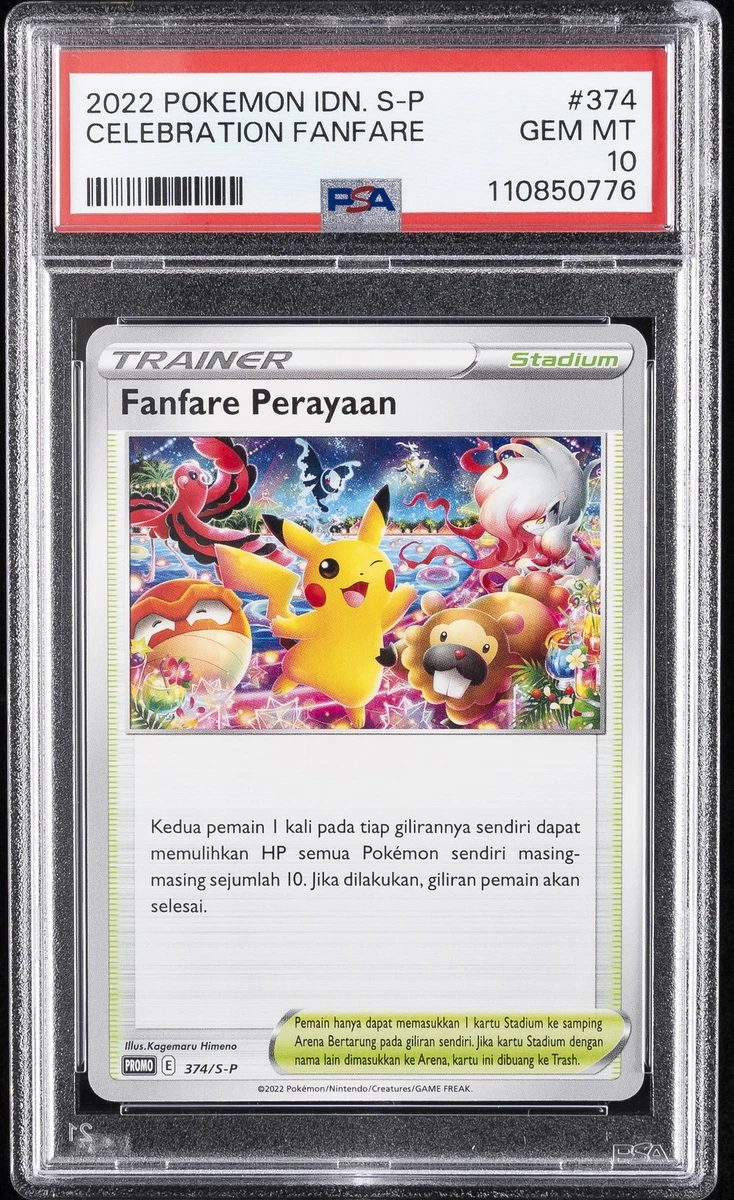 Celebration Fanfare Pokémon TCG Cards for sale | eBay