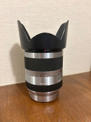 [Excellent++] Sony SEL18200 E 18-200mm F3.5-6.3 OSS Lens Silver Tested From JAPA