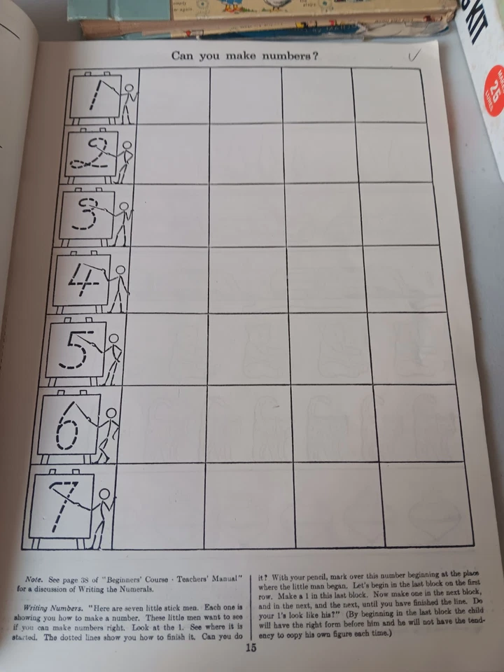 1944 Jolly Numbers. Ginn  And Company. Teachers Guide To Students.  - Image 4 of 4