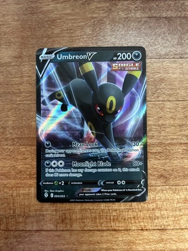 Umbreon V 094/203 SWSH07: Evolving Skies Holo