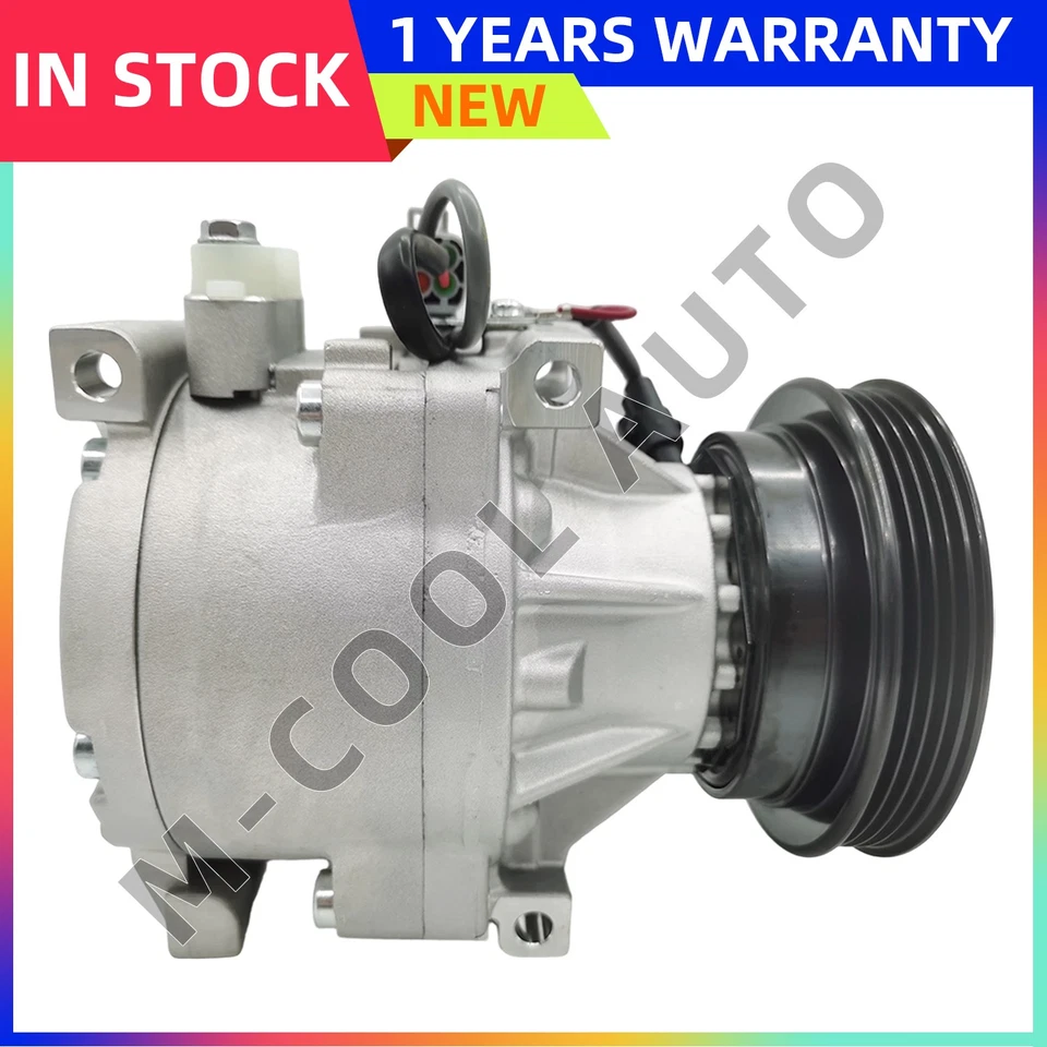Compresor de CA con embrague SC08C para Toyota Paseo Tercel Starlet EP91 88310-16601 Foto 2 de 4