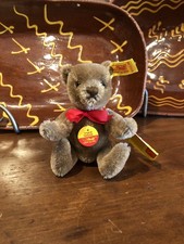 Vintage NOS Steiff Orig Teddy Bear 0202/14 Carmel 14cm 5.5 Inches Jointed w Tags