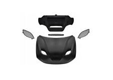 Maske Abdeckung Aluminium Dodge Durango Srt Rt Gt 2018-2025