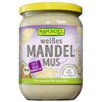 (35 Eur/Kg) Rapunzel Mandelmus Weiß 6X500G, Bio Nussmus Aus 100% Mandeln