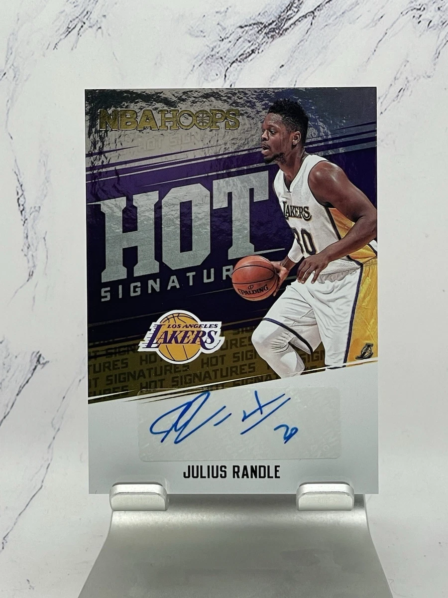 Julius Randle Basketball Autographed Sports Trading Cards