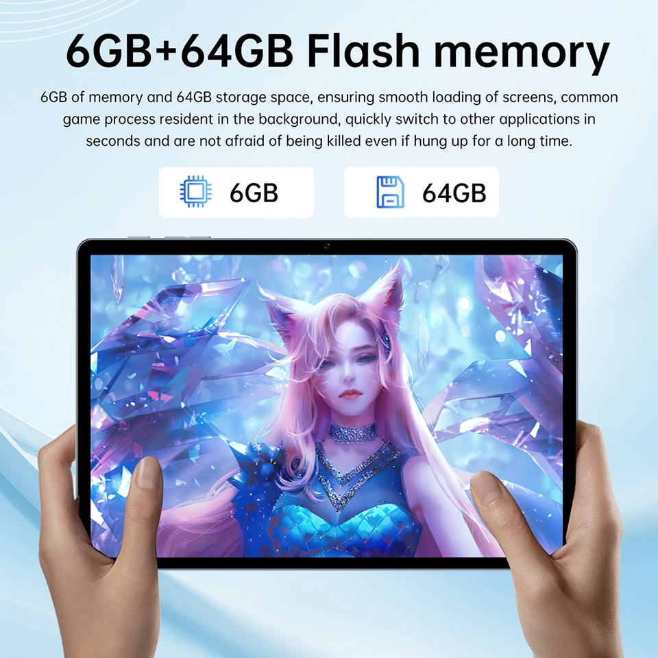 2025 NEW S10 Ultra Tab 11 inch Andoird 13 Tablet 5G 6+64GB Dual SIM 5500mAh WIFI - Image 4 of 4