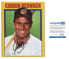 Corbin Bernsen 'Major League' Signed 8x10 Photo 'Roger Dorn' ACOA