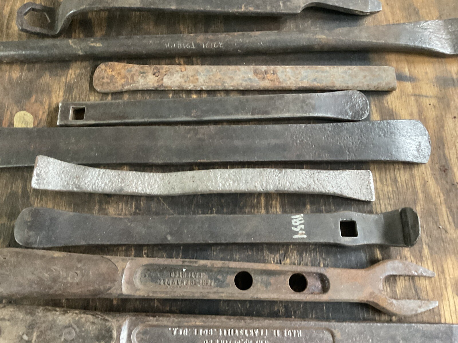 MODEL T FORD ERA ANTIQUE TIRE IRON COLLECTION 13 Of Them eBay