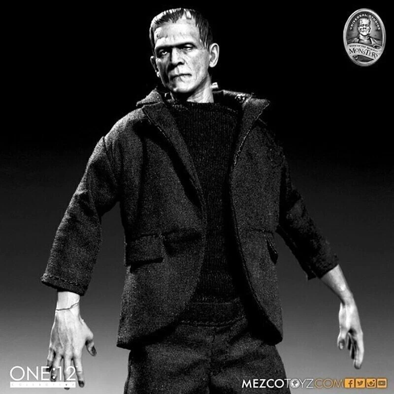 Figura de acción colectiva Mezco DC Comics: The Frankenstein juguetes en caja modelo 1/12 Foto 4 de 4