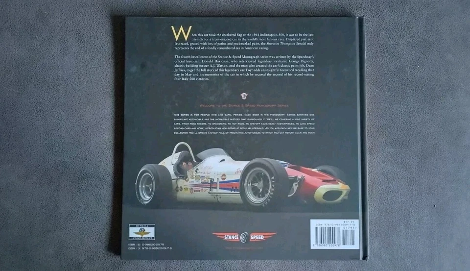 1964 Watson Sheraton Thompson Special Stance & Speed Monograph Series , 4 Book - Image 3 of 3