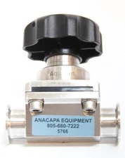 Aquasyn 023BFJ-C 1.5"BWF Stainless Steel 316LSS Diaphragm Two-Way Valve (5766) g
