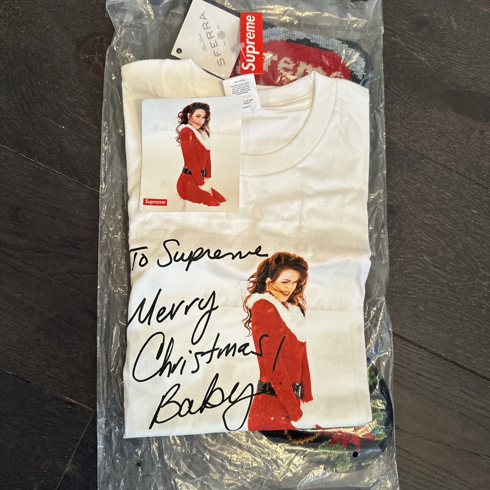 Tee shirt Supreme Mariah Carey   Blanc   Petit (S)   Neuf