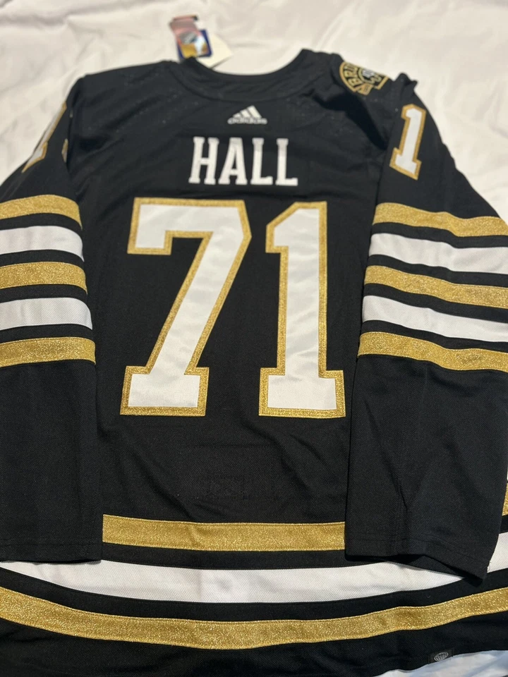 🔥Черная аутентичная хоккейная футболка Boston Bruins Centennial Edition размер 52🔥🏒 - Изображение 2 из 4